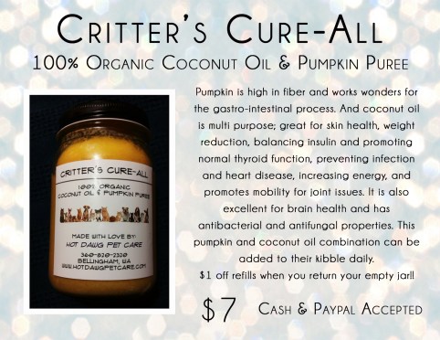 coconut oil pumpkin puree